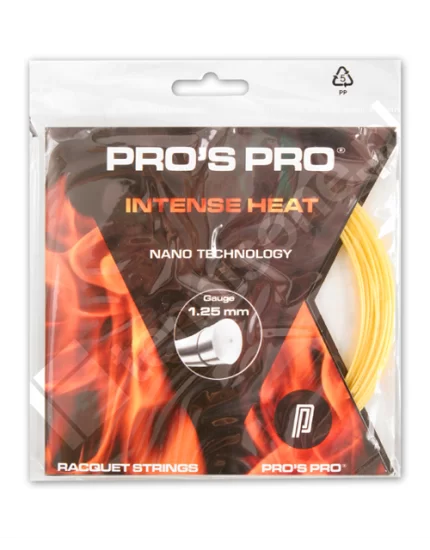 Pro's Pro Intense Heat Yellow - tennis string