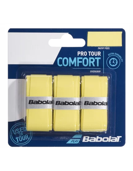 Babolat Pro Tour Yellow 3 Pack - overgrip