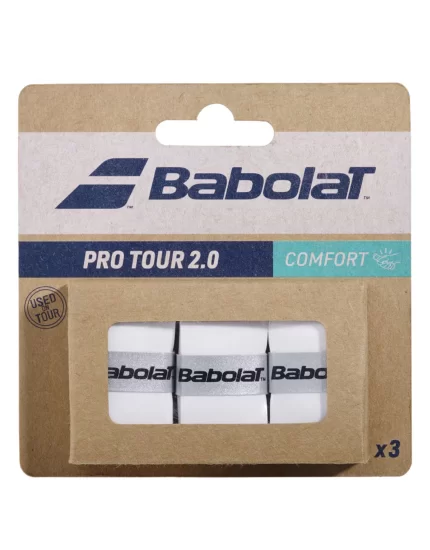 Babolat Pro Tour 2.0 White 3 Pack - overgrip