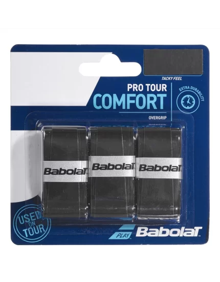 Babolat Pro Tour Black 3 pcs. - overgrip