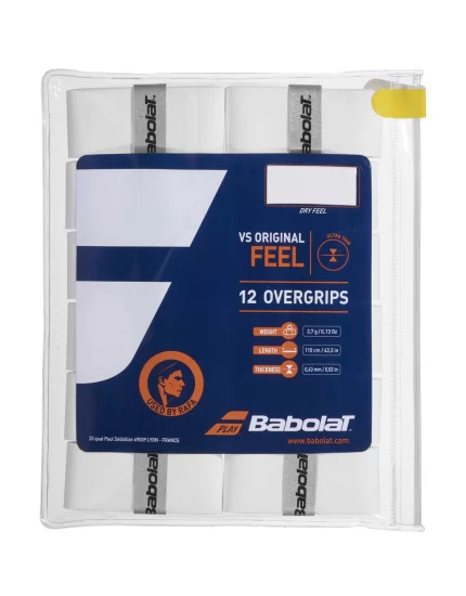 Babolat VS Original White 12 Pack - overgrips