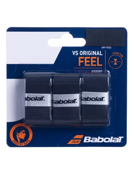 Babolat VS Original Black 3 Pack - wraps