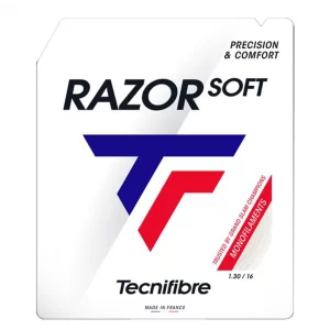 Tecnifibre Razor Soft White - tennis string
