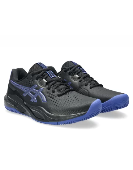 Asics Gel-Challenger 15 Clay Black Dark Cobalt - men's tennis shoes