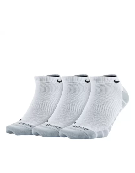 Nike Dry Lightweight No Show (3 pary) White - skarpety tenisowe