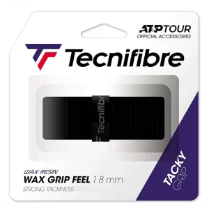 Tecnifibre Wax Grip Feel Black - basic grip