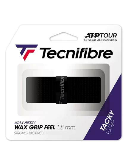 Tecnifibre Wax Grip Feel Black - basic grip