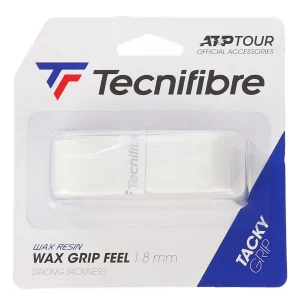 Tecnifibre Wax Grip Feel White - replacement grip