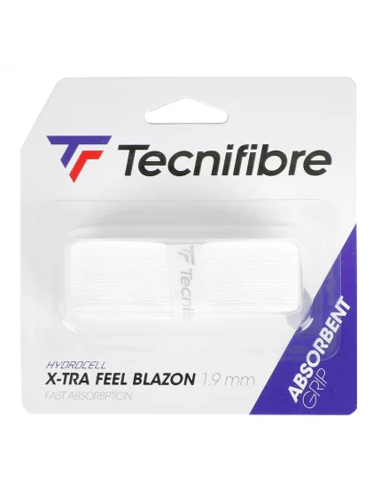 Tecnifibre X-tra Feel Blazon White - absorbent grip