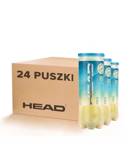 Head Pro (3 pcs.) - 24 cans of tennis balls