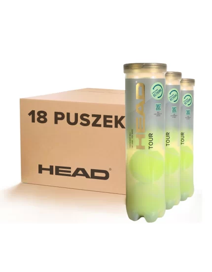 Head Tour (4 pcs.) - 18 cans of tennis balls