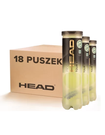 Head Tour XT 4 Pack - tennis balls (18 cans)