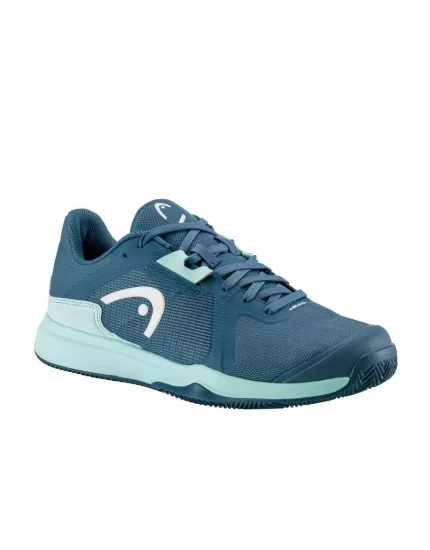 Head Sprint Team 3.5 Clay Women Bluestone Teal - womens tennis shoes