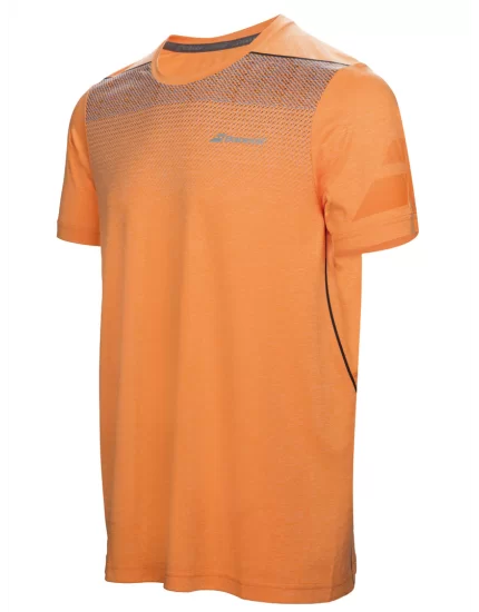 Babolat T-shirt Crew Neck Performance Boy Orange - koszulka tenisowa