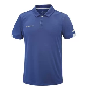 Babolat Play Polo Boy Blue 2024 - boy tennis shirt