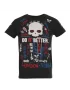 Hydrogen Junior Graffiti Tee Black