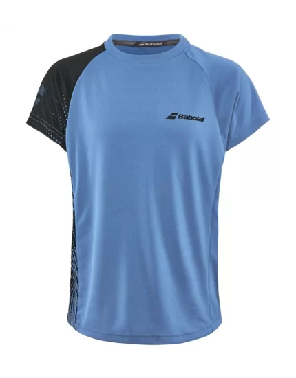 Babolat T-Shirt Performance Boy Blue 2019 - koszulka tenisowa