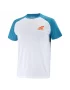Babolat Play Crew Neck Tee Boy white blue - boy tennis t-shirt