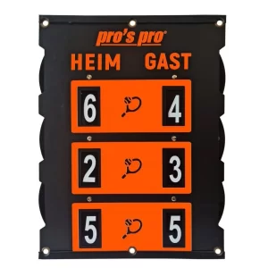 Pro's Pro Score Board ALLWEATHER 61 x 46 cm Orange
