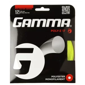 Gamma Poly-Z Black 200m - tennis string