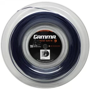 Gamma Verve Soft Blue Black 110m - tennis string
