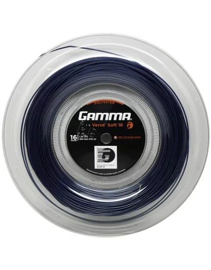 Gamma Verve Soft Blue Black 110m - tennis string