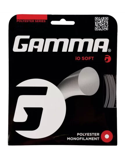 Gamma iO Soft Grey - tennis string