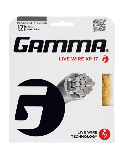 Gamma Live Wire XP Natural - tennis string