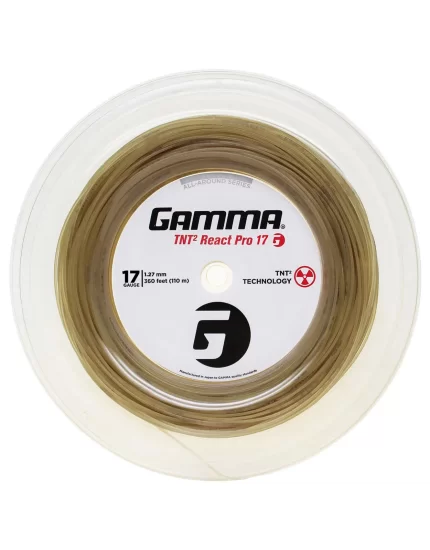 Gamma TNT2 React Pro 110m - tennis string