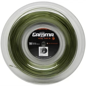 Gamma Verve Soft Green Black 110m - tennis string