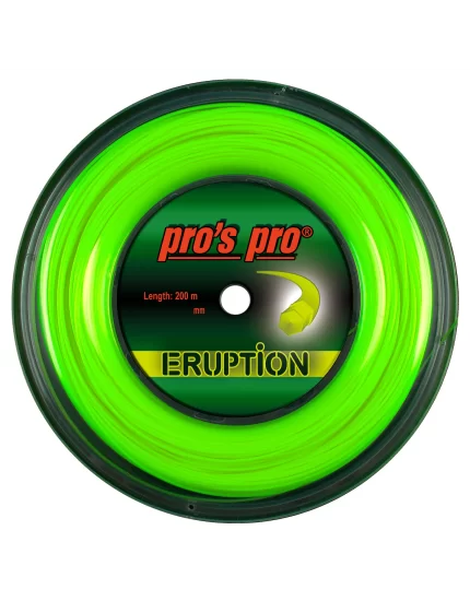 Pro's Pro Eruption Neon Green 200m - tennis string