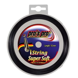Pro's Pro iString Super Soft Black - tennis string