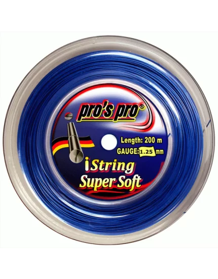 Pro's pro iString Super Soft Blue 200m - tennis string