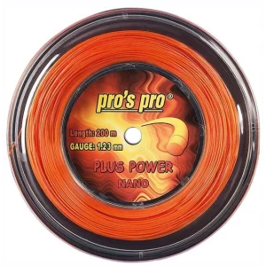 Pro's Pro Plus Power Orange 200m - tennis string