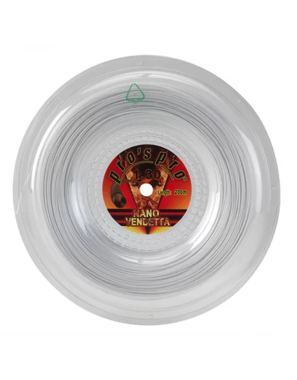 Pro's Pro Nano Vendetta White 200m - tennis string