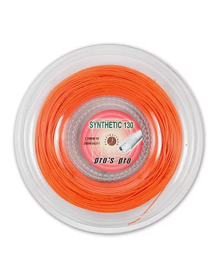 Pro's Pro Synthetic Orange 200m - naciąg tenisowy