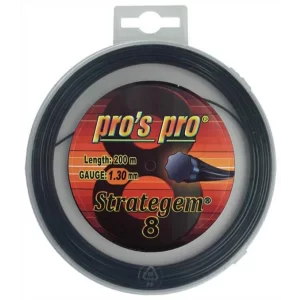 Pro's Pro Strategem 8 Black - tennis string