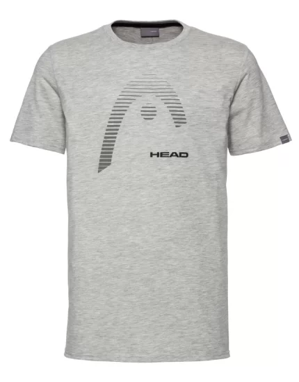 Head Club Carl T-Shirt Junior Grey - koszulka tenisowa