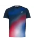Head TOPSPIN T-shirt Boy Dark Blue Print Vision - boy's tennis t-shirt