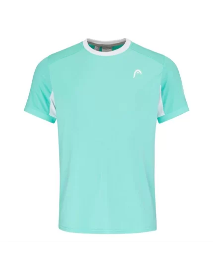 Head SLICE T-shirt Boy Turquoise - boy tennis tshirt