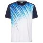 Head Slider T-Shirt B Dark Blue Royal Blue - tennis t-shirt