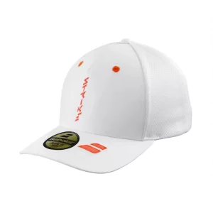Babolat Curve Trucker Cap White Strike Red