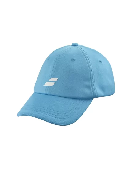 Babolat Pure Logo Cap Junior Cyan Blue - tennis cap