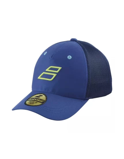 Babolat Curve Trucker Junior Sodalite Blue - junior tennis cap