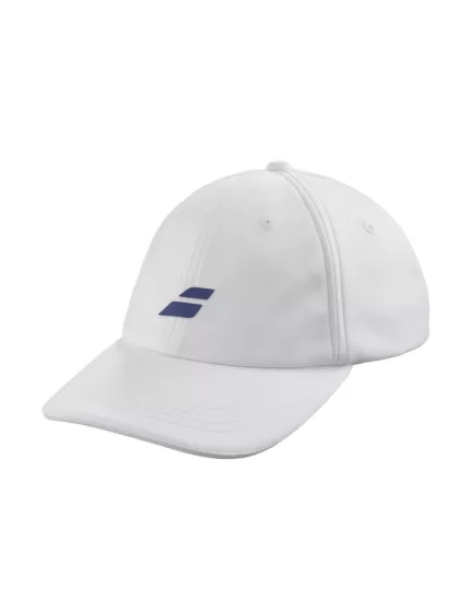 Babolat Pure Logo Cap Junior White - tennis cap