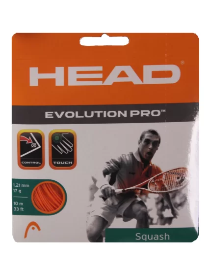 Head Evolution Pro White Squash - naciąg do squasha