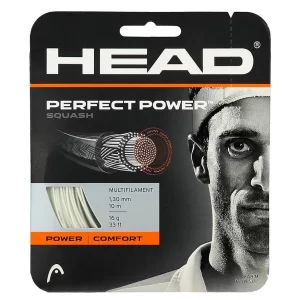 Head Perfect Power Squash White - squash string