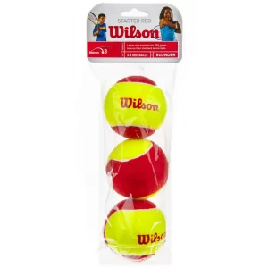 Wilson Starter Red Stage 3 3 Pack - piłki treningowe