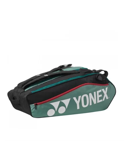 Yonex Racket Bag 12 Club Black Moss Green - tennis bag