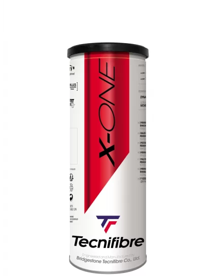 Tecnifibre X-One 3 Pack - tennis balls
